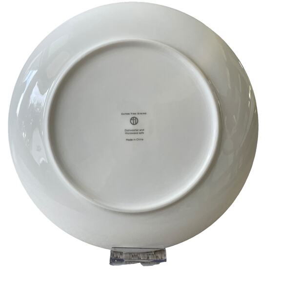 Eaton Fine Dining Halloween ‘Love You To The Bones’ 10.25” Plate Set of 4 - New! - Picture 8 of 15